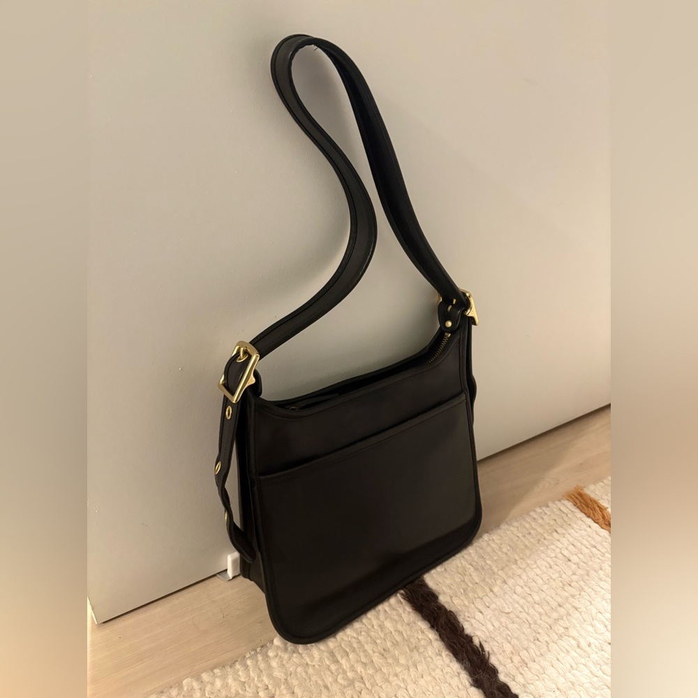 Coach vintage legacy black leather bag